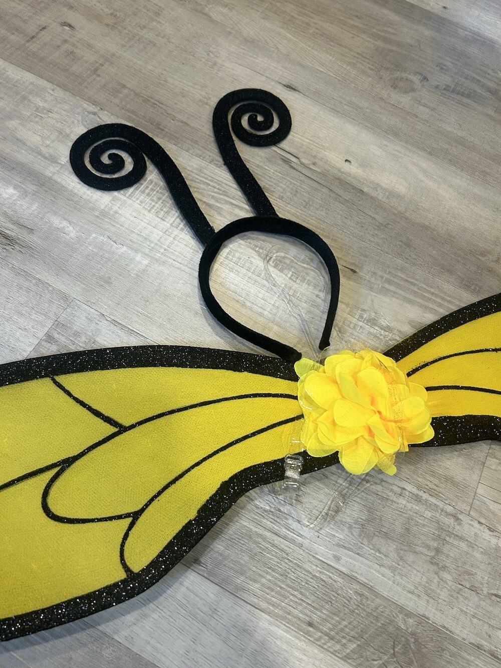 Halloween Women's Bee Costume Kit / Accessories- One Size Headband And Wings